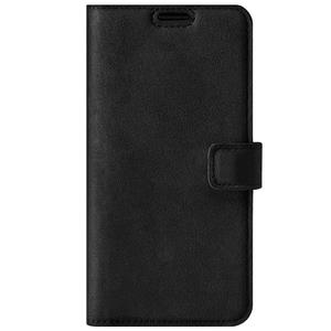 Genuine leather Kickstand Premium RFID - Nubuck Black - TPU Black