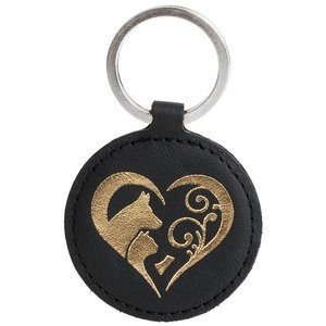 Keychain - Costa Black - Animal Love Gold