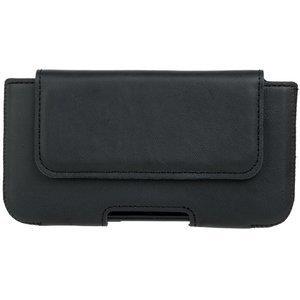 Natural leather Belt Case - Costa Black