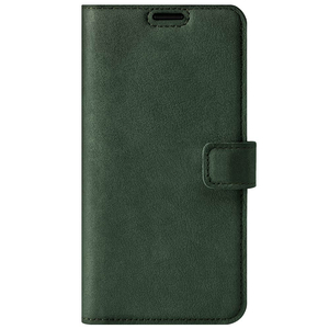 RFID Wallet case - Nubuck Dark Green - TPU Black