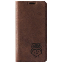 Smart magnet RFID - Nut Brown - Owl - Transparent TPU