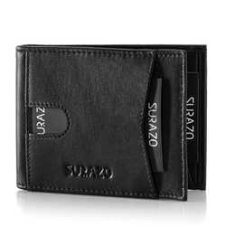 Classic wallet with card slot - Costa Black