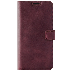 Wallet case - Burgundy - Transparent TPU