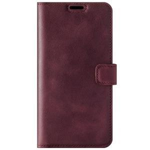 RFID Wallet case - Burgundy - TPU Black