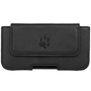 Natural leather Belt Case - Costa Black - Paw