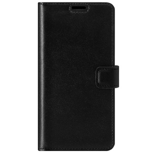 Genuine leather Kickstand Prestige RFID - Costa Black - TPU Black