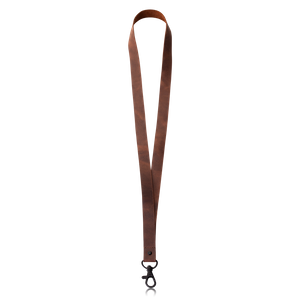 Leather Neck Lanyard - Nut Brown