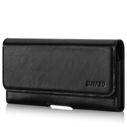 Natural leather Belt Case CC – Black