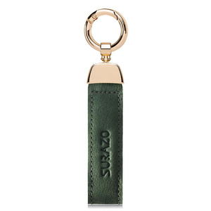 Keychain Premium - Nubuck Dark Green