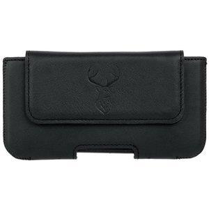 Natural leather Belt case - Costa Black - Deer