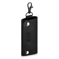 Leather Key Case - Black