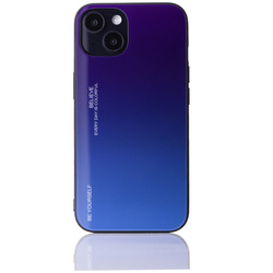 Back case - Blue - Violet gradient - Apple iPhone 13