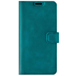 Wallet case - Turquoise - Transparent TPU