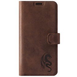 Wallet case - Nut - Dragon - Transparent TPU