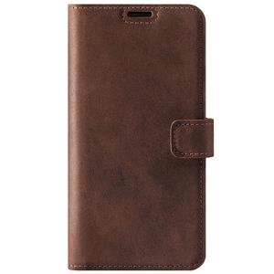 Genuine leather Kickstand Premium RFID - Nut - TPU Black